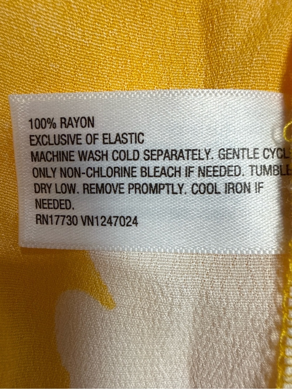 NWT Diane von Furstenberg x Target Yellow Ginkgo Smocked Tie Strap Midi Dress XL - Picture 5 of 6